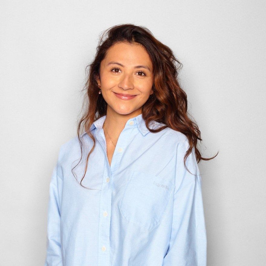 Portret van Angie Zapata